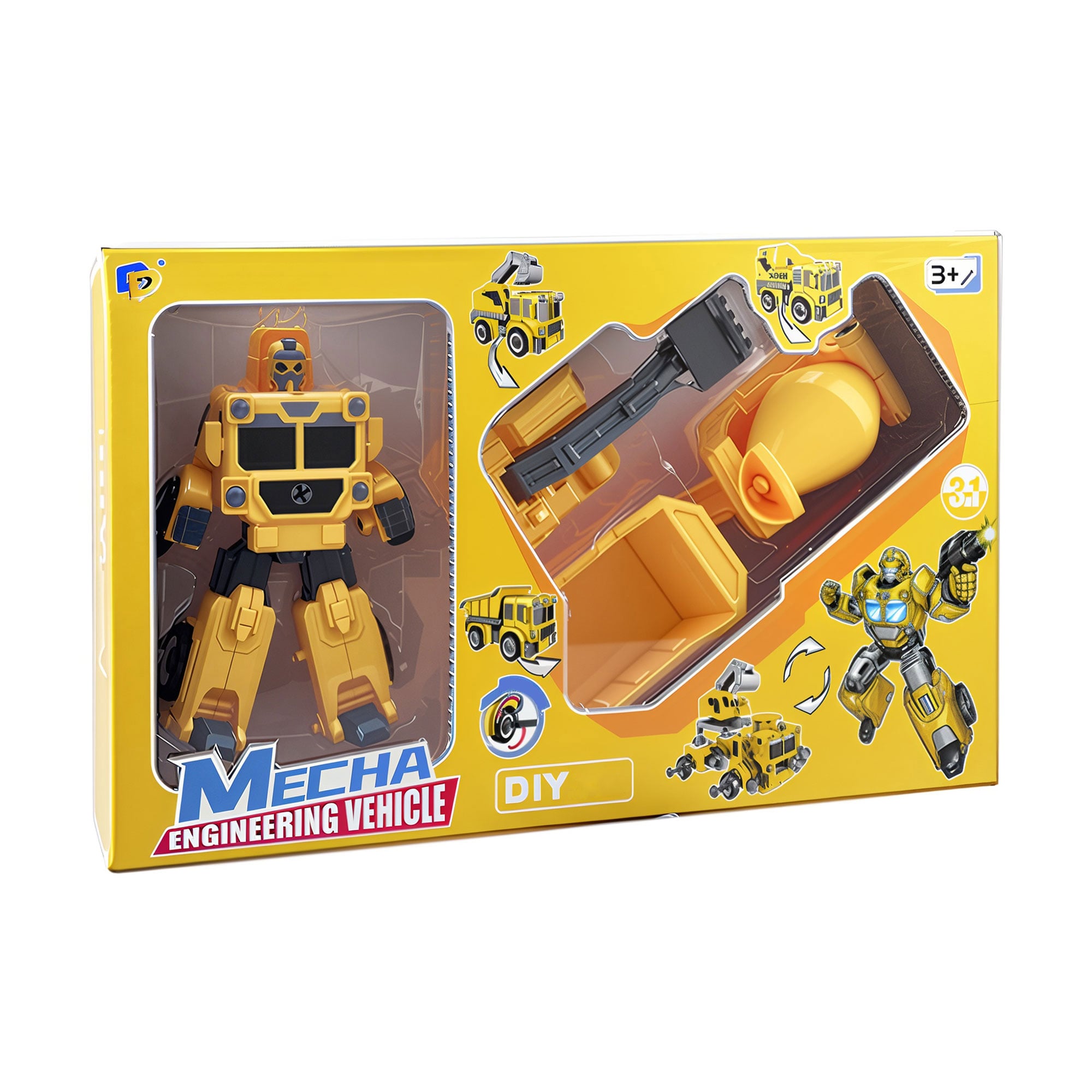 Ігровий робот-трансформер машинка DADE TOYS с/г техніка (D622-H363A)