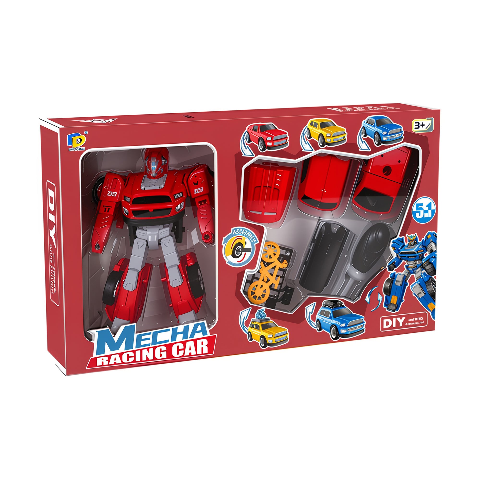 Машинка робот-трансформер DADE TOYS (D622-H350A)